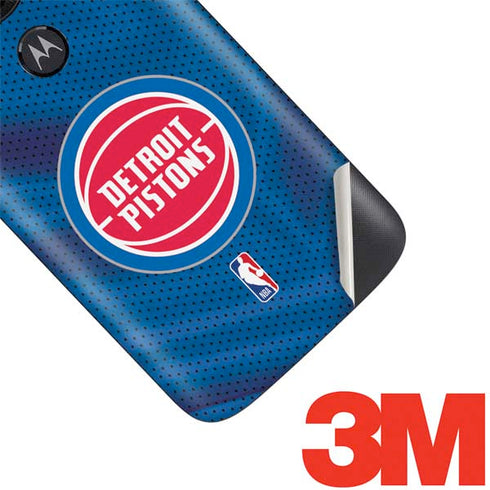 NBA Detroit Pistons Away Jersey Moto E5 Play Skin